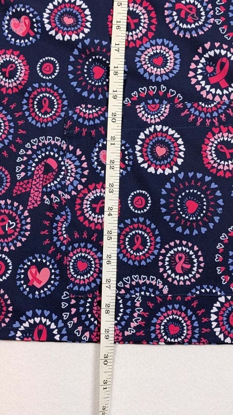 Ava Therese by Zavaté Apparel 1054 V-Neck  2xl Scrub Top - Picture 7 of 7